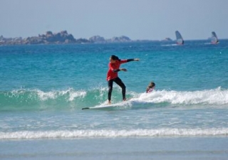  Clases de surf en Finisterre 